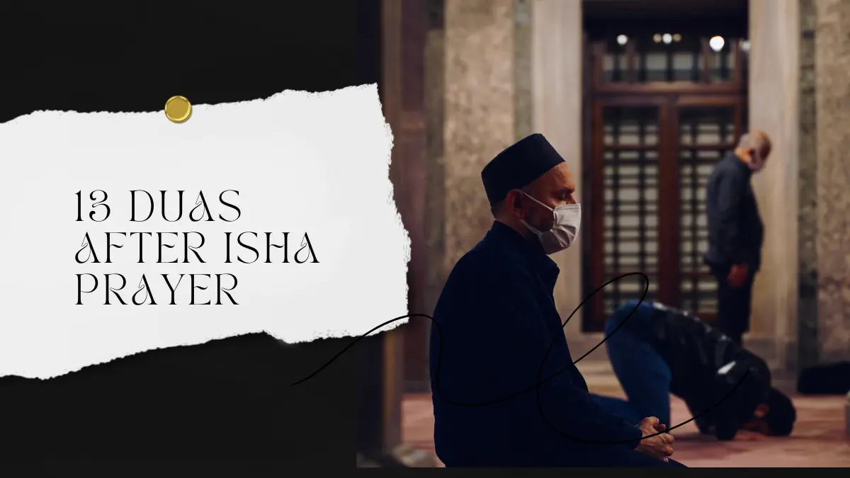 Dua after Isha prayer