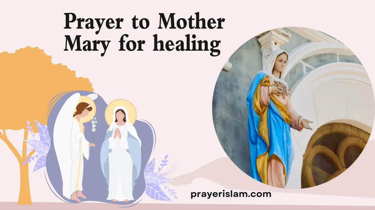 Prayer to Mother Mary for healing