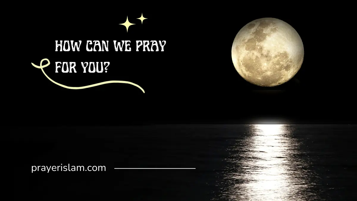 How can we pray for you