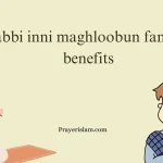 Rabbi inni maghloobun fantasir benefits